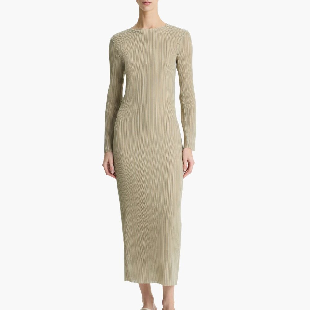Vince Pleated Maxi Dress - Size S - NWT